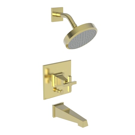 NEWPORT BRASS Balanced Tub & Shower Trim Set in Polished Brass Uncoated (Living) 3-3152BP/03N